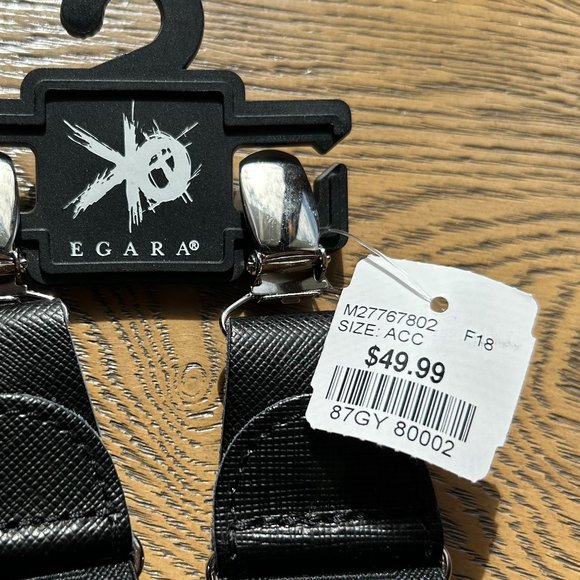 EGARA Black Suspenders - Picture 9 of 12